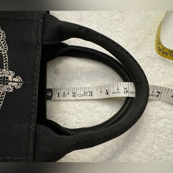 🚨SOLD🚨Prada Canapa Black Mini Canvas Handbag… - Picture 16 of 16